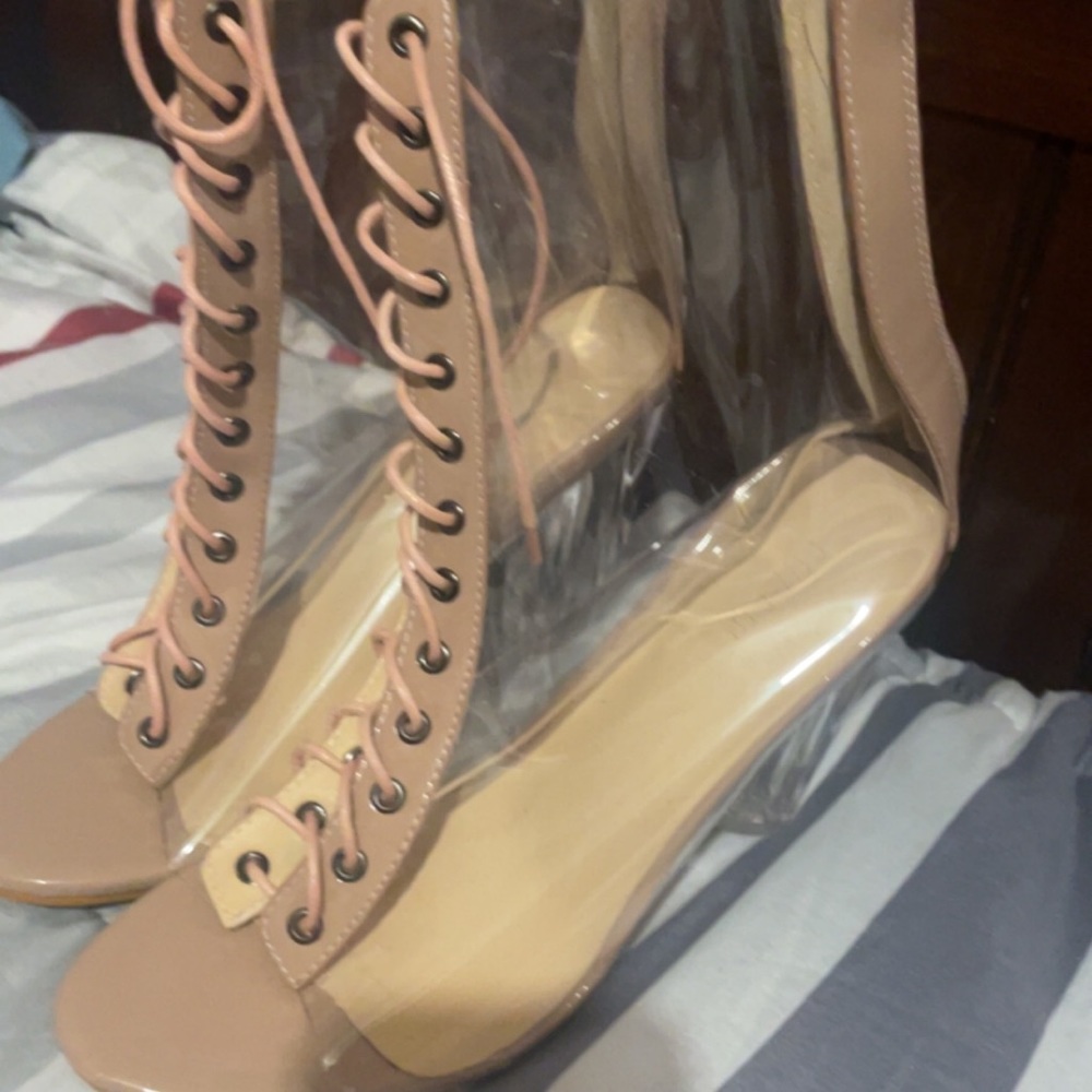 Clear Heels